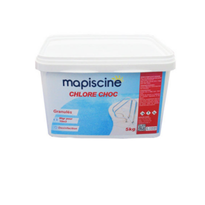 Chlore choc mapiscine